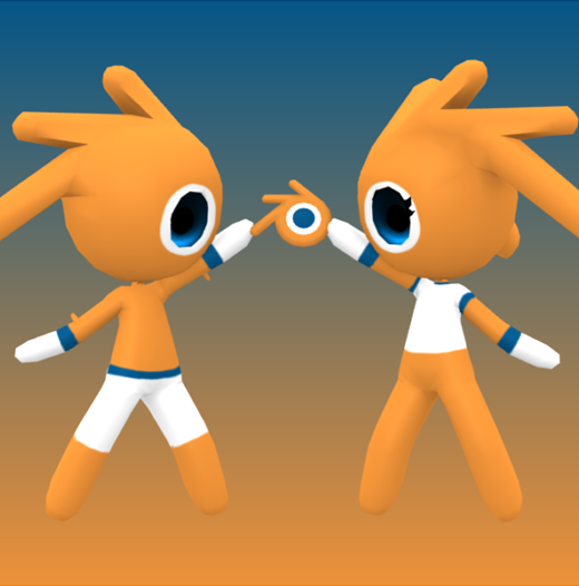 Sample 4: Blender Twins